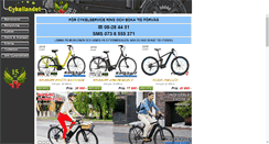 Desktop Screenshot of cykellandet.se